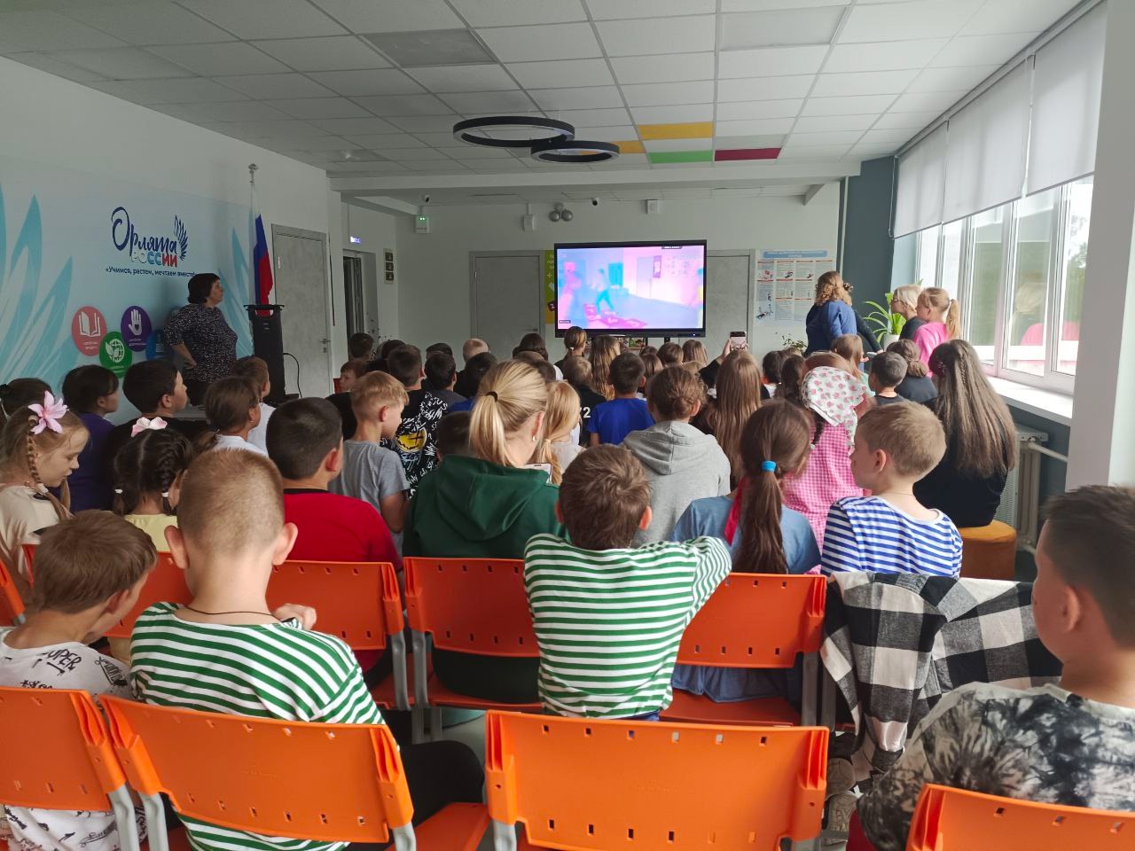 Киноуроки в лагере дневного пребывания «Первооткрыватели лета»