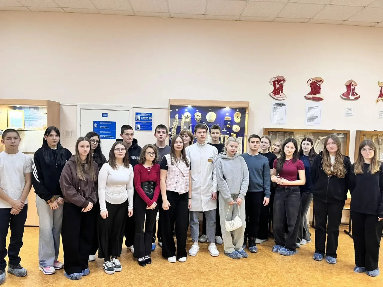 Шаг к будущей профессии: посещение Анатомического музея СамГМУ Шаг к будущей профессии: посещение Анатомического музея СамГМУ