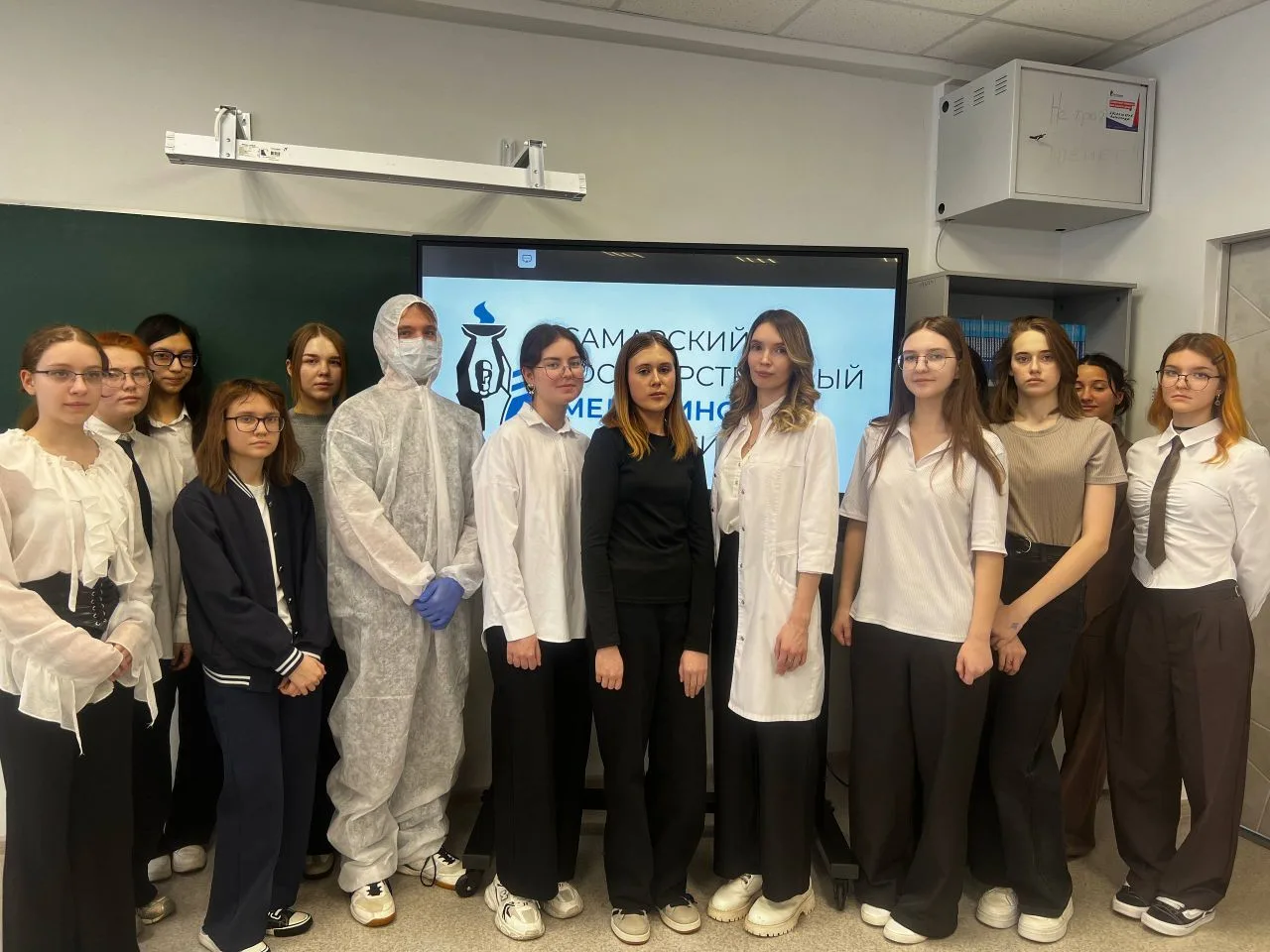 Профориентационная встреча для обучающихся медицинского класса Профориентационная встреча для обучающихся медицинского класса